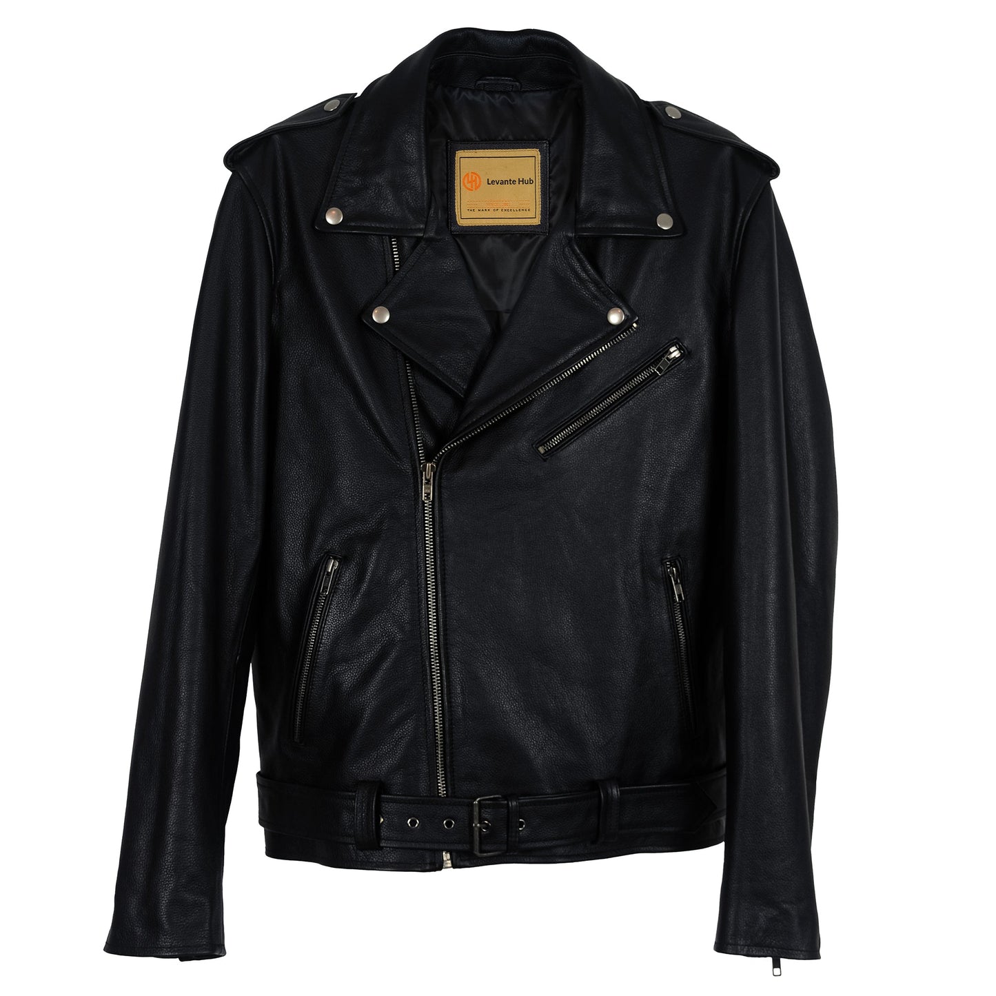 Reaper Skull Graphic Biker Jacket