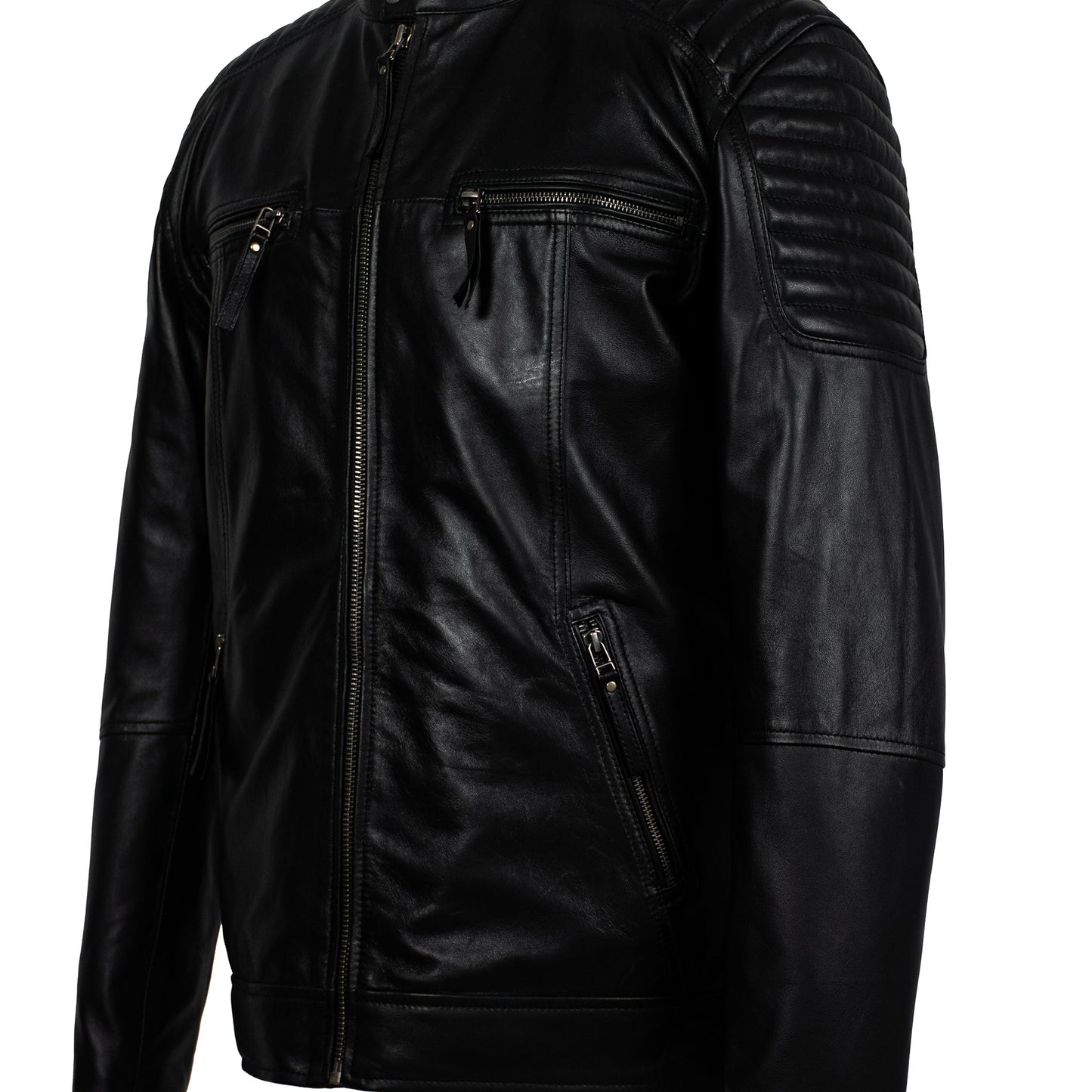 Panthera Luxe Pearl Leather Jacket