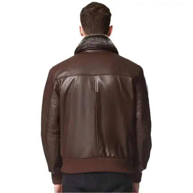 Men’s Air Force Aviator Leather Jacket