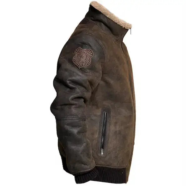 Men’s B3 RAF Aviator Shearling Bomber Jacket