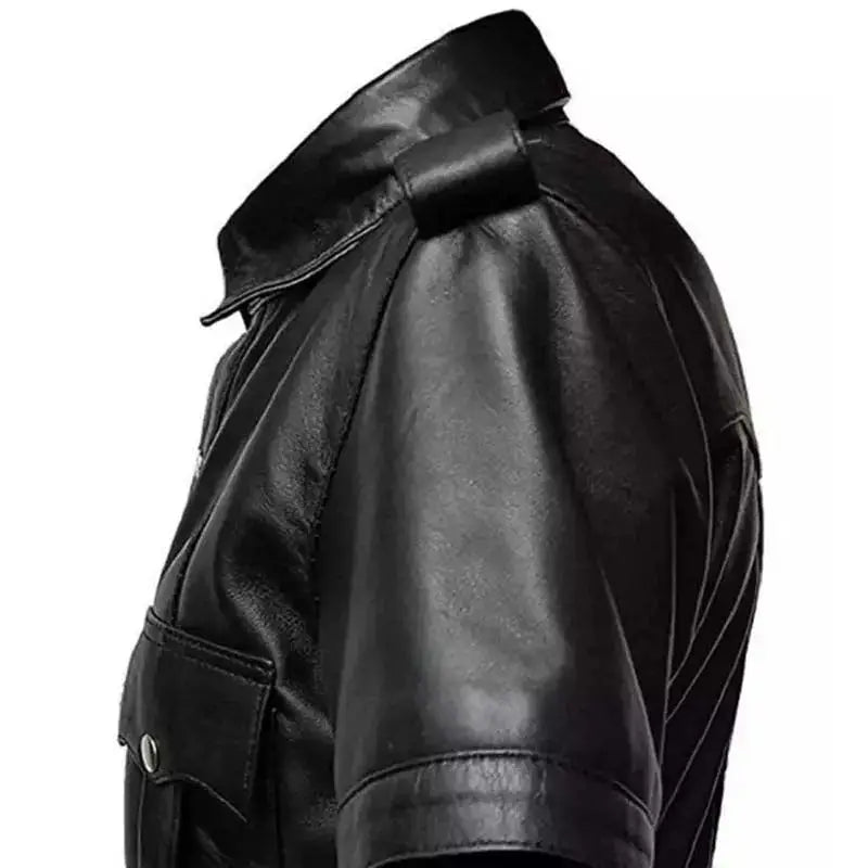 Men’s Sheep Leather Police Uniform Shirt