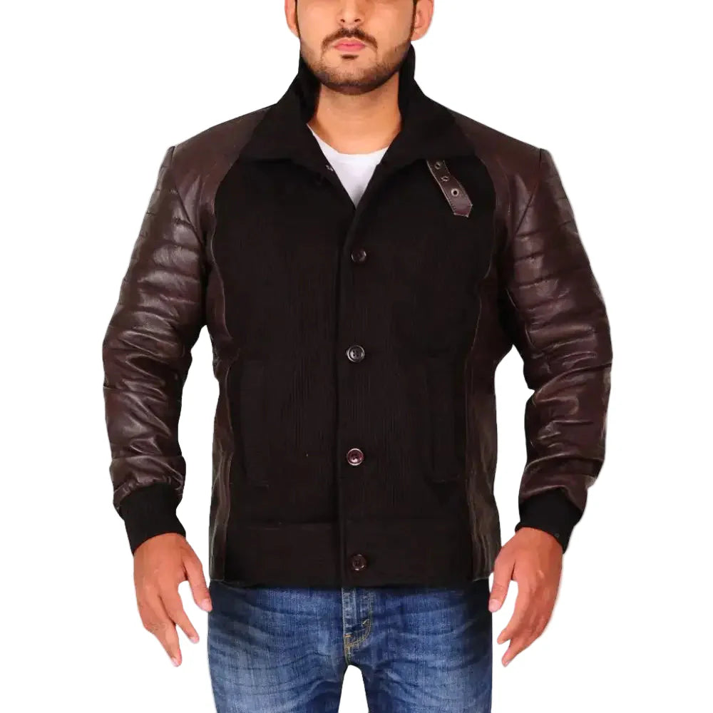 Men’s Brown Leather Jacket