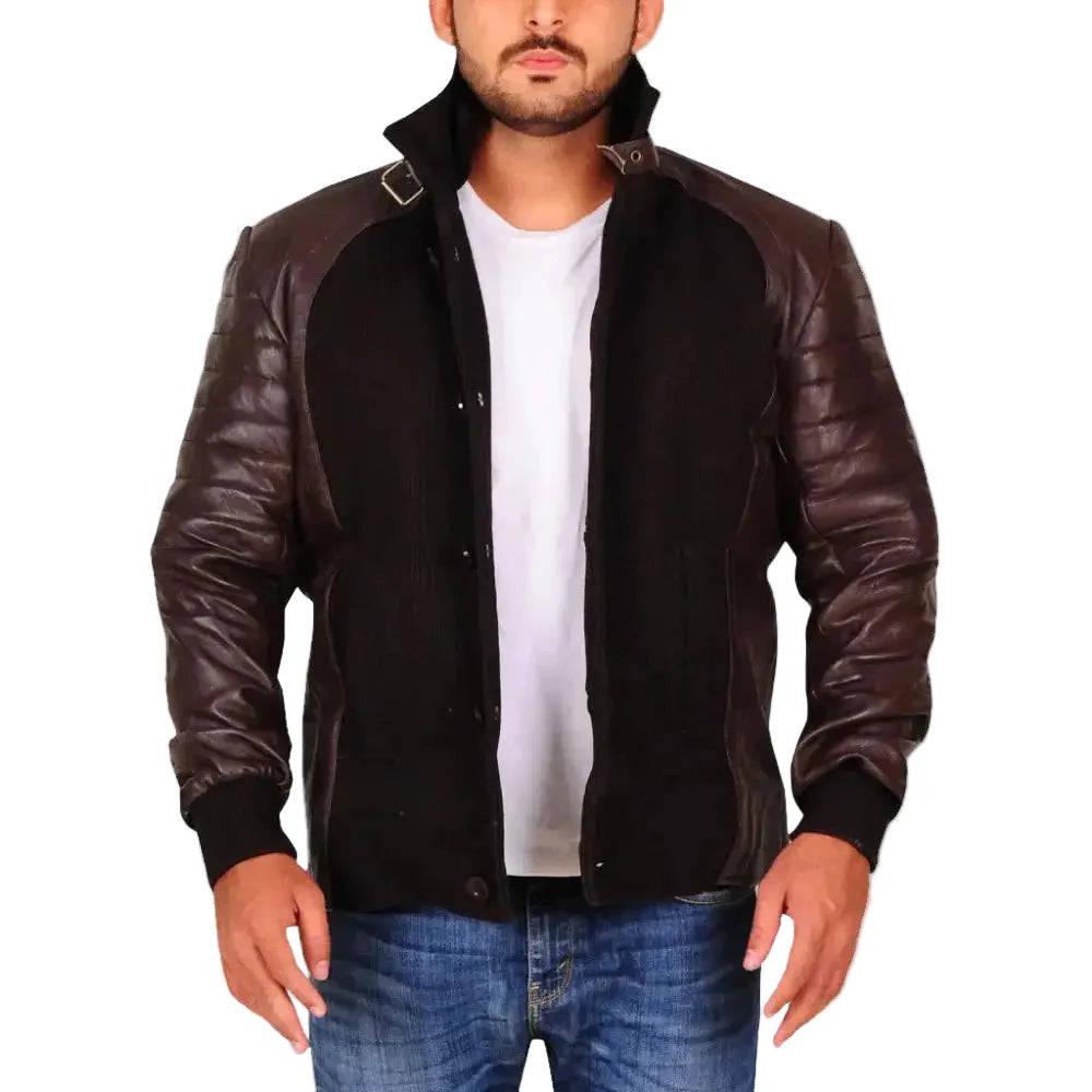 Men’s Brown Leather Jacket