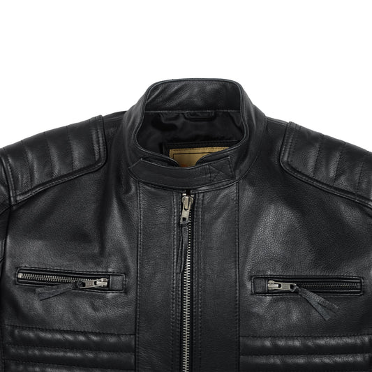 Blackstone Quilted Biker Jacket