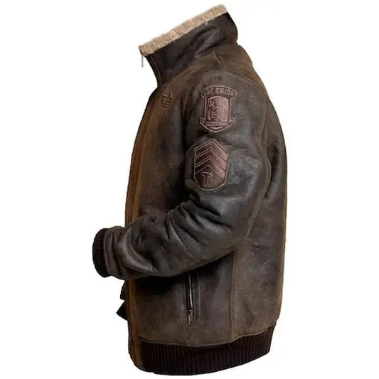 Men’s B3 RAF Aviator Shearling Bomber Jacket