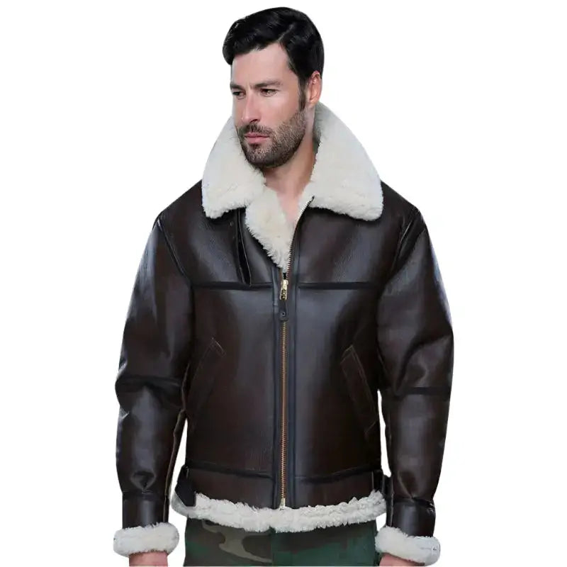 Men’s B3 Shearling Bomber Jacket