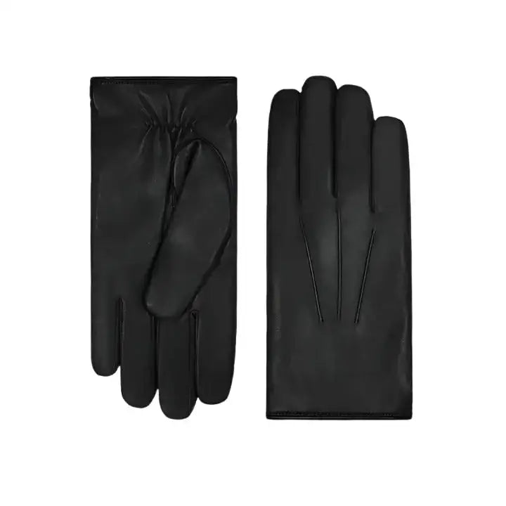 Men’s Black Lambskin Leather Gloves